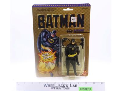 Batman Bat Rope MOSC NEW DC Comic Super Heroes Toy Biz 1989 Action Figure