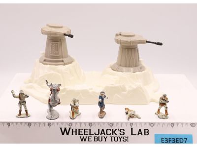 Hoth Turret Defense 100% Complete MICRO COLLECTION Star Wars 1982 Kenner Playset