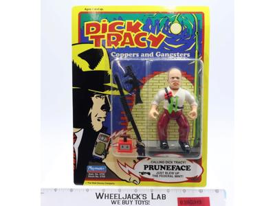 Pruneface Coppers & Gangsters Dick Tracy 1990 Playmates 5" Figure NEW SEALED