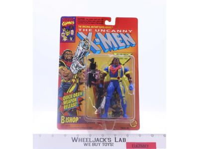 Bishop 100% Complete W/CARD & BUBBLE The Uncanny X-Men Toy Biz 1993 Vintage