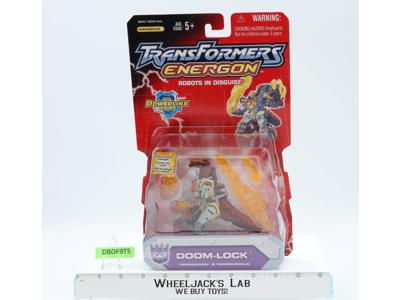 Doom-Lock 100% Complete Transformers Energon 2003 Hasbro Action Figure