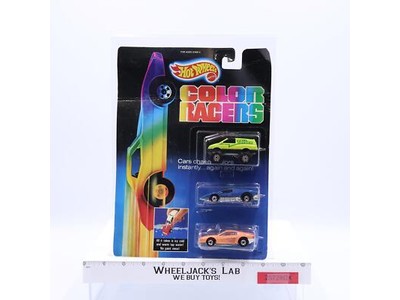 Color Racers TALL RYDER SILVER BULLET FERRARI Hot Wheels 1987 Mattel NEW SEALED