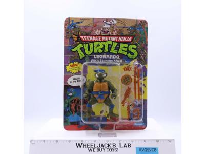 Leonardo Teenage Mutant Ninja Turtle Storage Shell TMNT 1991 Playmates NEW MOSC