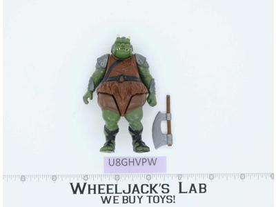Gamorrean Guard 100% Complete Tri-Logo Star Wars 1983 PBP POCH Figure NO REPRO
