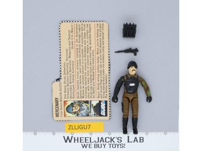 Major Bludd V1 100% Complete 1983 G.I. Joe Hasbro Vintage Action Figure