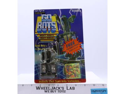 Bad Boy Enemy Robot Bomber 3D Sticker Gobots 1984 Tonka Figure NEW MOSC SEALED