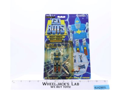 Cop-Tur Enemy Robot Leader Car Gobots 1983 Tonka Action Figure NEW MOSC SEALED