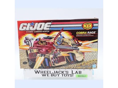 Cobra Rage GI Joe 1990 Hasbro Action Figure Vehicle NEW SEALED