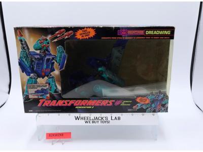 Dreadwing W/Smokescreen 100% Complete W/Box G2 Transformers 1994 Figure