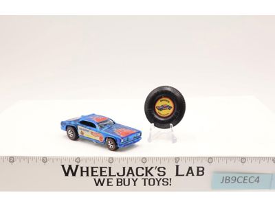 Mongoose 2 Blue 1969 1971 Mattel Redline Hot Wheels Vintage Redline RL w/ Button