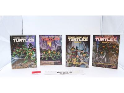 Teenage Mutant Ninja Turtles Graphic Novel Books 1-4 by P. Laird & Keven Eastman