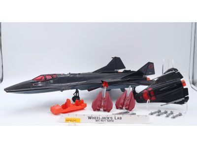 Cobra Night Raven S3P Complete GI Joe 1986 Hasbro Vintage Action Figure Vehicle