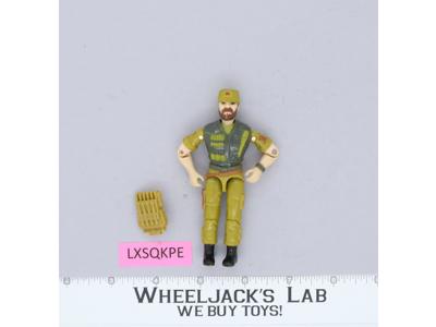 Large Sarge Vintage Action Figure 1986 Lanard Toys 3.75" G.I. Joe KO