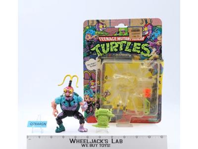 Scumbug w/ Cardback 100% Complete TMNT 1990 Playmates Vintage Action Figure MOC