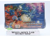 Vinyl Collectors Case W/Tray 1984 Tara Toy Corp. G1 Transformers Vintage