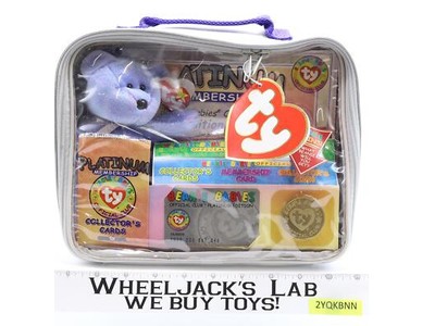 Beanie Babies Official Platinum Club Membership Kit TY 1999 NEW MISP SEALED