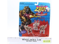 MILITARY COMBOTS Storminn Mongorr Blitz Micro Machines ZBots 1993 Galoob MOSC