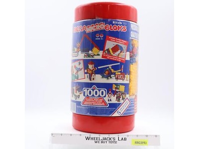 #901 Mega Micro Bloks 1991 Ritvik Building Block Set NEW SEALED