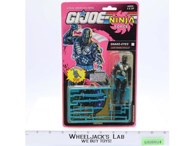 Snake Eyes GI Joe Ninja Force 1992 Hasbro Action Figure NEW MOSC SEALED
