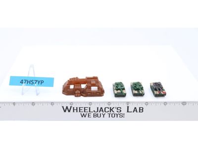 Battle Tanks 100% Complete Mega Force 1989 Kenner Action Figure Vehicles