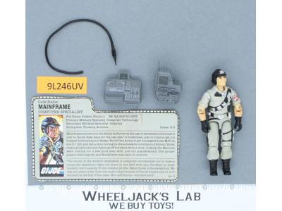 Mainframe V1 100% Complete G.I. Joe 1986 Hasbro Vintage Action Figure