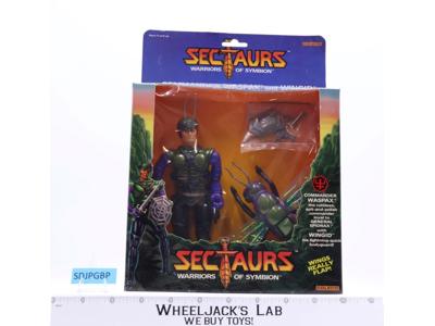 Commander Waspax & Wingid Sectaurs Warriors of Symbion 1984 Coleco MISB SEALED