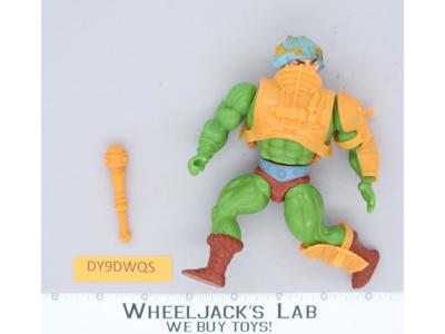 Man-At-Arms 100% Complete He-Man Masters Of The Universe MOTU 1982 Mattel Figure