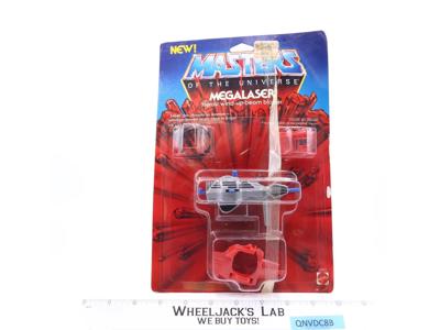 Megalaser He-Man Masters of the Universe MOTU 1985 Mattel NEW MOSC SEALED