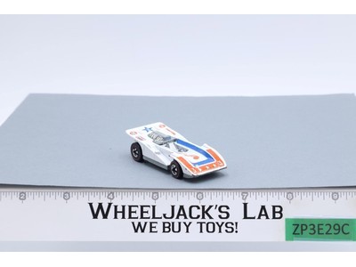 Steam Roller White 1973 1974 Redline Flying Colors Hot Wheels Mattel Vtg RL HK