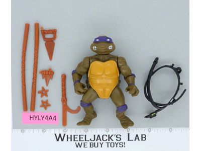Donatello HARD HEAD Complete Teenage Mutant Ninja Turtles TMNT Playmates 1988