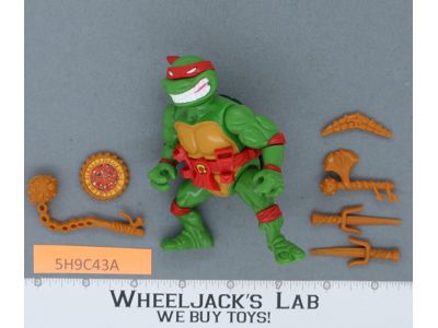 Storage Shell Raphael Teenage Mutant Ninja Turtles TMNT 1991 Playmates Figure