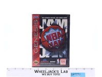 NBA Jam SEGA Genesis 1994 Cartridge Case & Instructions Vintage