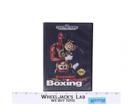 Evander Holyfield's Boxing SEGA Genesis 1992 Cartridge Case & Instructions