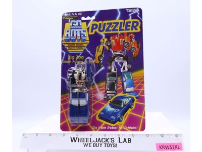 Zig Zag Giant Puzzler Leg Gobots Puzzler 1985 Tonka Action Figure NEW SEALED