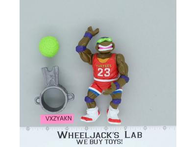 Slam Dunkin' Don 100% Complete Teenage Mutant Ninja Turtle 1991 Playmates