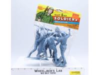 Bag of 5 Soldiers of Different Nations 6" BLUE Series 70000 Mexico MISB NEW