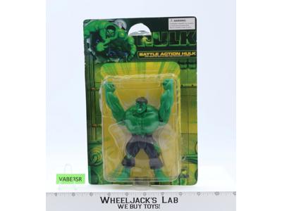 Battle Action Hulk Marvel Comics The Incredible Hulk Action Figure NEW SEALED
