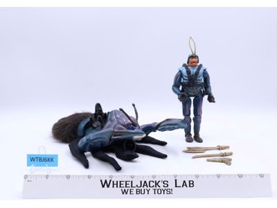 Pinsor W/ Battle Beetle Sectaurs Warriors of Symbion 1984 Coleco Figure