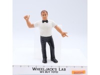 Referee 1987 WWF LJN Titan Sports 8" Vintage Wrestling Superstars WHITE SHIRT