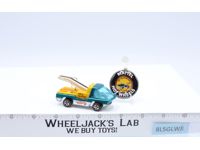 The Heavyweights Tow Truck Aqua Teal Hot Wheels 1969 Mattel Redline RL w/ Button