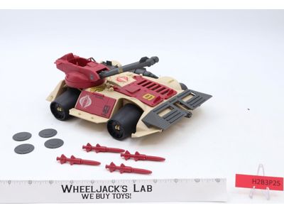 Cobra Rage 100% Complete GI Joe 1989 Hasbro Vintage Action Figure Vehicle