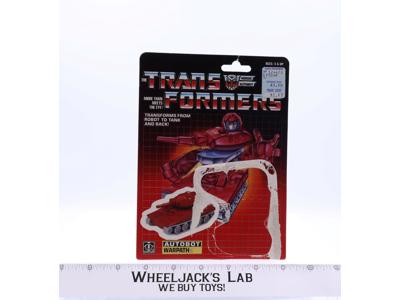 Warpath Cardback 1985 Vintage Hasbro G1 Transformers Action Figure