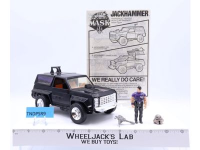 Jackhammer W/Cliff Dagger 100% Complete MASK M.A.S.K. 1985 Vintage Action Figure
