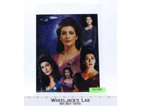 Counselor Deanna Troi Star Trek Marina Sirtis AUTOGRAPHED 8 x 10 Picture