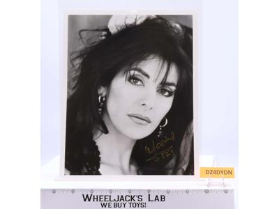 Counselor Deanna Troi Star Trek Marina Sirtis AUTOGRAPHED 8 x 10 Picture