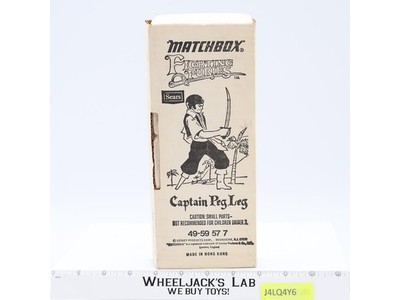 Captain Peg Leg Complete Fighting Furies Sears Matchbox Action Figure NEW MIB