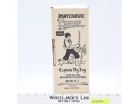 Captain Peg Leg Complete Fighting Furies Sears Matchbox Action Figure NEW MIB