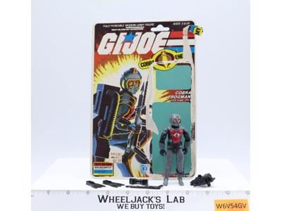 Eels V1 34 Cardback G.I. Joe 1985 Hasbro Vintage Action Figure