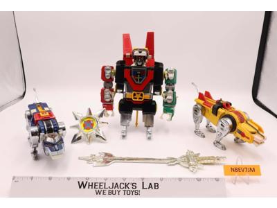 Lion Force Set Voltron Defender of the Universe 1984 LJN Robot Figure