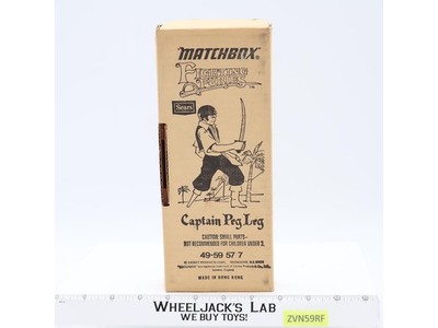 Captain Peg Leg Complete Fighting Furies Sears Matchbox Action Figure NEW MIB